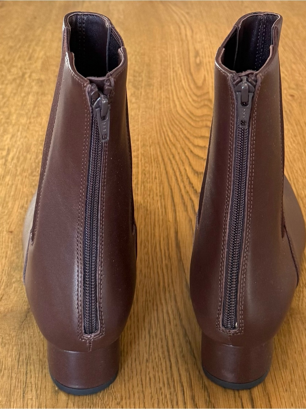 Quince Italian Leather Brown Chelsea Ankle Boots NIB Sz 7 - Picture 4 of 16